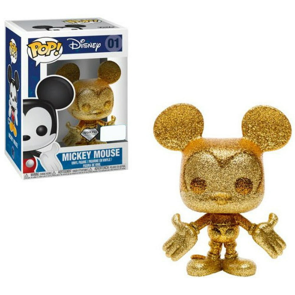 Funko POP! Disney Mickey Mouse Vinyl Figure [Diamond Collection, Gold