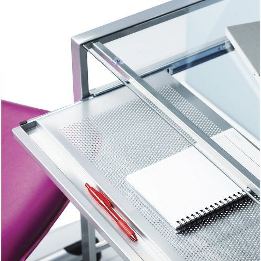 Mainstays Versatile Modern Glass-Top Desk, Multiple Colors - image 2 of 2