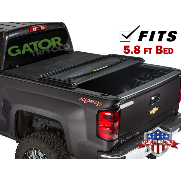 Gator Etx Tri Fold Fits 2019 Chevy Silverado Gmc Sierra 5 8 Ft Bed New Body Only Tonneau Truck Bed Cover Made In The Usa 59115 Walmart Com Walmart Com