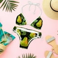 thumbnail image 6 of pear Detachable Sponge Adjustable Strap Bikini Set Swimsuit Two-Pack Swimming Suits - Beach Vacation Swimwear, 6 of 6