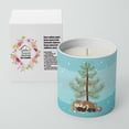 thumbnail image 2 of Carolines Treasures CK4453CDL 3.75 x 3.25 in. Unisex European Hamster Merry Christmas 10 oz Decorative Soy Candle, 2 of 5