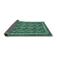 thumbnail image 2 of Ahgly Company Indoor Rectangle Persian Turquoise Blue Traditional Area Rugs, 3' x 5', 2 of 4