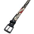 thumbnail image 3 of Ed Hardy Men's Love Kills Slowly Black Belt With Rivet Studs (36, Black), 3 of 4