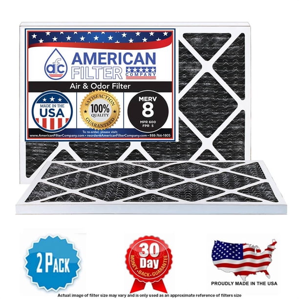 AFC 14x24x1 Furnace / AC / Air filters MERV 8 Odor (MPR 600 FPR 5