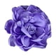 thumbnail image 1 of Broche de flores de tela para mujer, elegante accesorio para el cabello, flor de rosa de tela satinada Violeta, 1 of 9