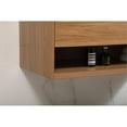 thumbnail image 5 of Elegant Decor Roman 40" Aluminum MDF Single Bathroom Vanity in Walnut Brown, 5 of 8