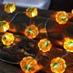 thumbnail image 2 of Halloween calabaza murciélago araña cadena de luz brillante Horror Led lámpara decorativa truco o trato feliz 2023 decoración del día de Halloween xuanjing unisex, 2 of 2