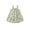 Green388, variant on MEZZALL Cute Girls Summer Dresses For Casual Wear Floral Strap Design For Kids 3 8 For Spring Summer. Relaxed Fit Toddler Wear