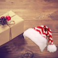 thumbnail image 2 of Sombrero de vacaciones Sombrero De Navidad Santa Claus Sombrero Adultos Sombrero Navideño Decoración De Vacaciones Rojo Blanco rojo blanco Magideal Sombrero de vacaciones, 2 of 6