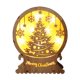 thumbnail image 2 of Ganfancp Santa Claus Muñeco de Nieve Vacaciones L Luz Decoración Light Up Decorativo Artesanía de Madera Ornamento Campo Arreglo Escénico Ofertas Del Día Liquidación 1* Decoración Navideña Luminosa, 2 of 6