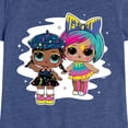thumbnail image 3 of LOL Surprise! Dolls - Drip Drop Painting Girls - Toddler & Youth Girls Short Sleeve Graphic T-Shirt, 3 of 5
