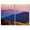 BASE02-2105-LAND-YUK06, variant on PixonSign Canvas Print Wall Art Set Neon Mountain Range Silhouette Nature Wilderness Photography Realism Contemporary Landscape Colorful Multicolor Ultra for Living Room, Bedroom, Office - 24"x36"x2