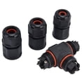 thumbnail image 3 of Waterproof ConnectorWaterproof Connector 3 Pin Electrical Wire Connector Waterproof Extension Cord Connector Exceptional Reliability, 3 of 5