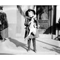 thumbnail image 2 of Girl With Thanksgiving Turkey History (24 x 18), 2 of 2