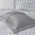 thumbnail image 4 of Madison Park Ensemble de Couette en Fourrure Longue Imprimée 100 % Polyester Gris, 4 of 9