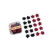 thumbnail image 1 of Pinza para el pelo Qarigey de 20 piezas en forma de corazón Clip de Color sólido Type3 NO3, 1 of 6