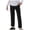 style-01 Black, variant on Kogui School Uniform Pants for Boys Boys Dress Pants School Uniform Golf Pants for Boys Adjustable Waist Twill Chino Pant Size 8-9 (Khaki,8-9 Years)