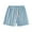 Blue, variant on OSOLU Kids Toddler Boy Girl Cotton Linen Summer Shorts Solid Color Casual Pants With Drawstring Birthday Dailywear, 3-4 Years