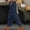 Navy#03, variant on Linen Pants Women Summer Lace Trimmed Drawstring Loose Cotton Linen Straight Leg Pant Woman Casual Solid Lightweight Breathable Beach Vacation Pant