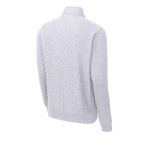 Sport-Tek ST284 Super Heavyweight Full-Zip Sweatshirt, Athletic Heather, 3XL