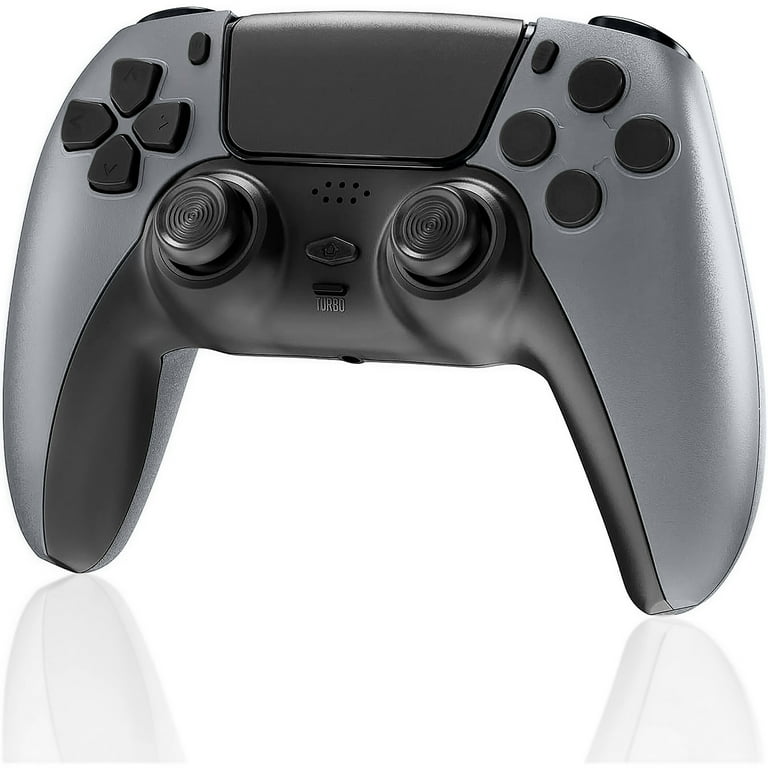 Clip sommerfugl salt Fuld SPBPQY Wireless Game Controller Compatible with PS4/PS4 Pro/PS4 Slim -  Steel Grey - Walmart.com