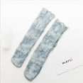 thumbnail image 2 of DQRPSEETB Fashion Women Mesh Ladies Breathability Lace Thin Socks Women's Stockings Long Socks,No Show Socks Grey, 2 of 2
