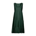 thumbnail image 3 of WILLBEST Vestidos De Verano Para Mujer Vestido Casual De Color Sólido Para Primavera Y Verano, Cómodo, Ligero Y Sin Mangas, 3 of 3