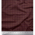 thumbnail image 1 of Soimoi Georgette Viscose Fabric Skull Shirting Decor Fabric Printed Yard 42 Inch Wide, 1 of 3