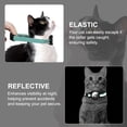 thumbnail image 2 of Unique Bargains Waterproof Cat Collar for Airtag  Reflective Collar with Bell Breakaway Cat Collar for Airtag Holder Cat Collars Cat Collar for Apple Air Tag Green, 2 of 7