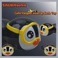 thumbnail image 5 of Baby bath water toy - Monkey Bath Toys for Toddlers and Kids 1-3 2-4 3-5, blue Backstroke Monkey Wind Up, Novelty Wind Up Bath and Floating Pool Toys for Babies 0-6 6-12 Months, 5 of 5