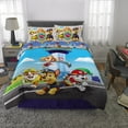 thumbnail image 4 of Paw Patrol Kids Bedding Super Soft Comforter And Sheet Set, 5 Piece Full Size, (Official) Nickelodeon By Franco, 4 of 4