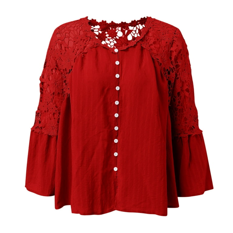 Cute red sales tops for juniors