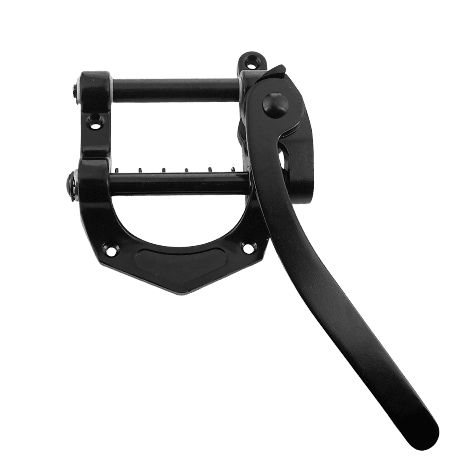 LOOKSEVEN Electric Guitar Tremolo Vibrato Tailpiece Bridge for Les Paul Tele SG Style Flat Top - Black