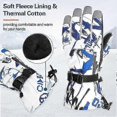 thumbnail image 5 of Ski Gloves for Men Women Waterproof Snow Ski Gloves for Winter Snowboard, 5 of 5