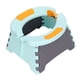 thumbnail image 5 of Inodoro plegable para niños pequeños con bolsa de limpieza, orinal portátil para coche, para interior y exterior, con almohadilla dura azul, 5 of 14
