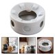 thumbnail image 5 of de tetera, Base iento , de té, Base de aislamiento, de leche para el hogar para teteras de vidrio, Blanco Gloria calentador de tetera, 5 of 9