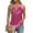 Hot Pink, variant on Sequin Tank Tops for Women Satin Silk Backless Sleeveless Camisole Party Club Sexy Going Out Top Glitter Club Outfits Ruched Flowy Shiny Party Concert Tunics Tops