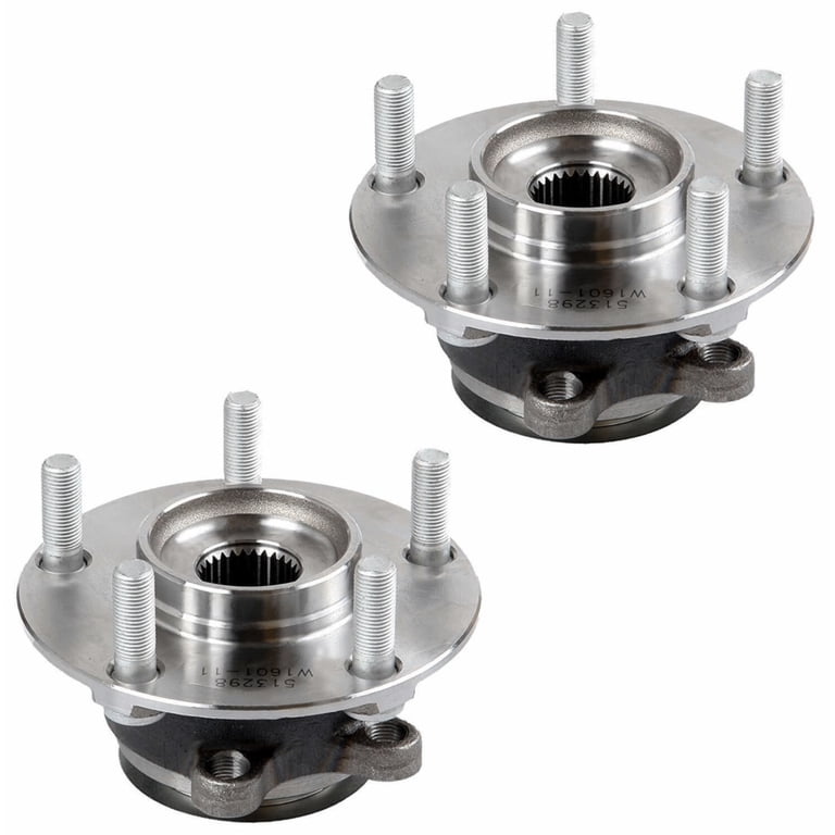 Front Wheel Hub Bearings Pair – Fits Nissan Rogue Select/Sentra 07-12 & Rogue 08-13, Direct OE Replacement