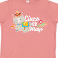 thumbnail image 4 of Inktastic Cinco De Mayo with Llama and Flower Boys or Girls Toddler T-Shirt, 4 of 5
