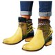 thumbnail image 4 of NECHOLOGY Botas Mujer Adulto Femenino Zapatos Botines para mujer Botas Botas Cremallera corta Tacón étnico Botas de mujer laterales para mujer (Yellow, 8.5), 4 of 6