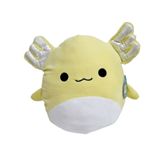Squishmallow Official Kellytoys 14 Inch Treyton the Yellow Axolotl Sealife Squad Ultimate Soft Plush Stuffed Toy