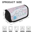 thumbnail image 2 of Cinnamoroll Big Capacity Pencil Case, Large Pencil Pouch Pen Box Bag Pencil Cases Holder Organizer, 2 of 8