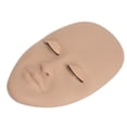 thumbnail image 1 of Eyelash Extension Mannequin Head, 6 Pair Replacement Eyelids Multifunctional Soft Touch Lash Mannequin Head  for Makeup Training Pink,Skin Color,Coffee Color, 1 of 7