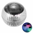 thumbnail image 2 of Solar Floating Pool Lights Waterproof Ball Lamp with IP65 LED RGB Globe Night Light for Gargen Swimming Pool Tub Party Home Decor(Seven Colors/1PC), 2 of 3