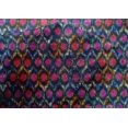 thumbnail image 4 of oneOone Tissu en Coton et Soie Chevron Ikat Imprimé au Mètre 42 Pouces de Large, 4 of 4