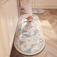 thumbnail image 2 of Alfombra de cocina con estampado nórdico, almohadillas de secado absorbentes, antideslizantes, largas, Felpudo de entrada, dormitorio, decoración del hogar Fivean unisex, 2 of 2