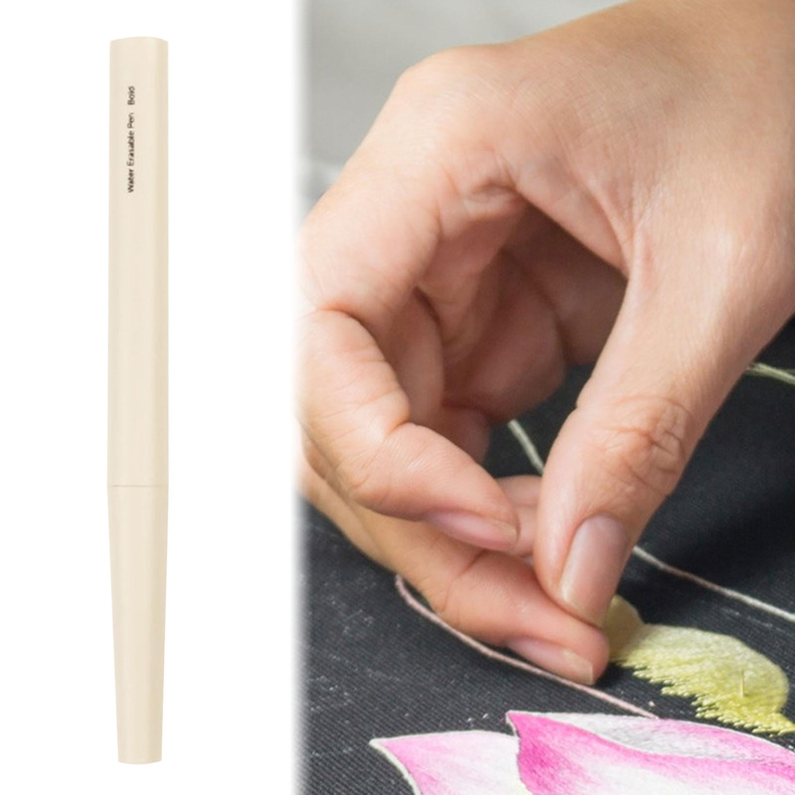 yotijay Water Soluble Marker DIY Embroidery Crafts Print Patterns Accessories Pen White