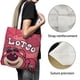 thumbnail image 3 of Lotso Bear Bolso de tela con estampado de lienzo para mujer, bolsa de compras reutilizable y estética, con cremallera interior, regalo para mujer, 35 × 40 cm., 3 of 6