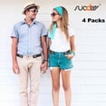 thumbnail image 2 of SUOSDEY No Buckle Belts for Men Women,Nylon Elastic Belts Invisible Buckleless Belt 4 pack, 2 of 8