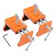thumbnail image 1 of Abrazaderas de garra para gabinete, 2 piezas Garra de gabinete Garras de gabinete naranja de aluminio Abrazaderas de garra de gabinete Durabilidad probada en el tiempo, 1 of 8